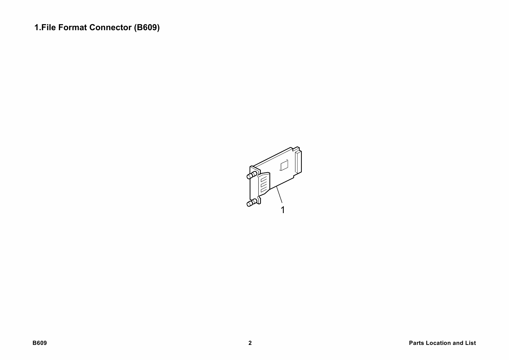 RICOH Options B609 FILE-FORMAT-CONVERTER-TYPE-B-C Parts Catalog PDF download-4